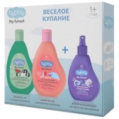 НАБОР Bebble My Friend (Шампунь-гель д/душа КЛУБНИКА + АРБУЗ 250мл)+Спрей-бальзам 150мл в ПОДАРОК